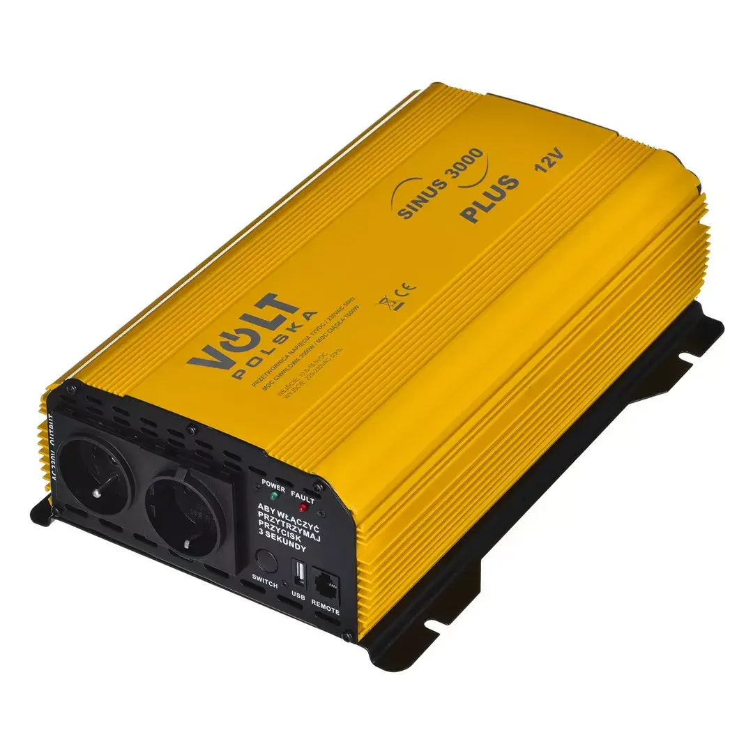 Volt Polska Sinus Plus 3000 12V–230V 1500W inverter Photo 1