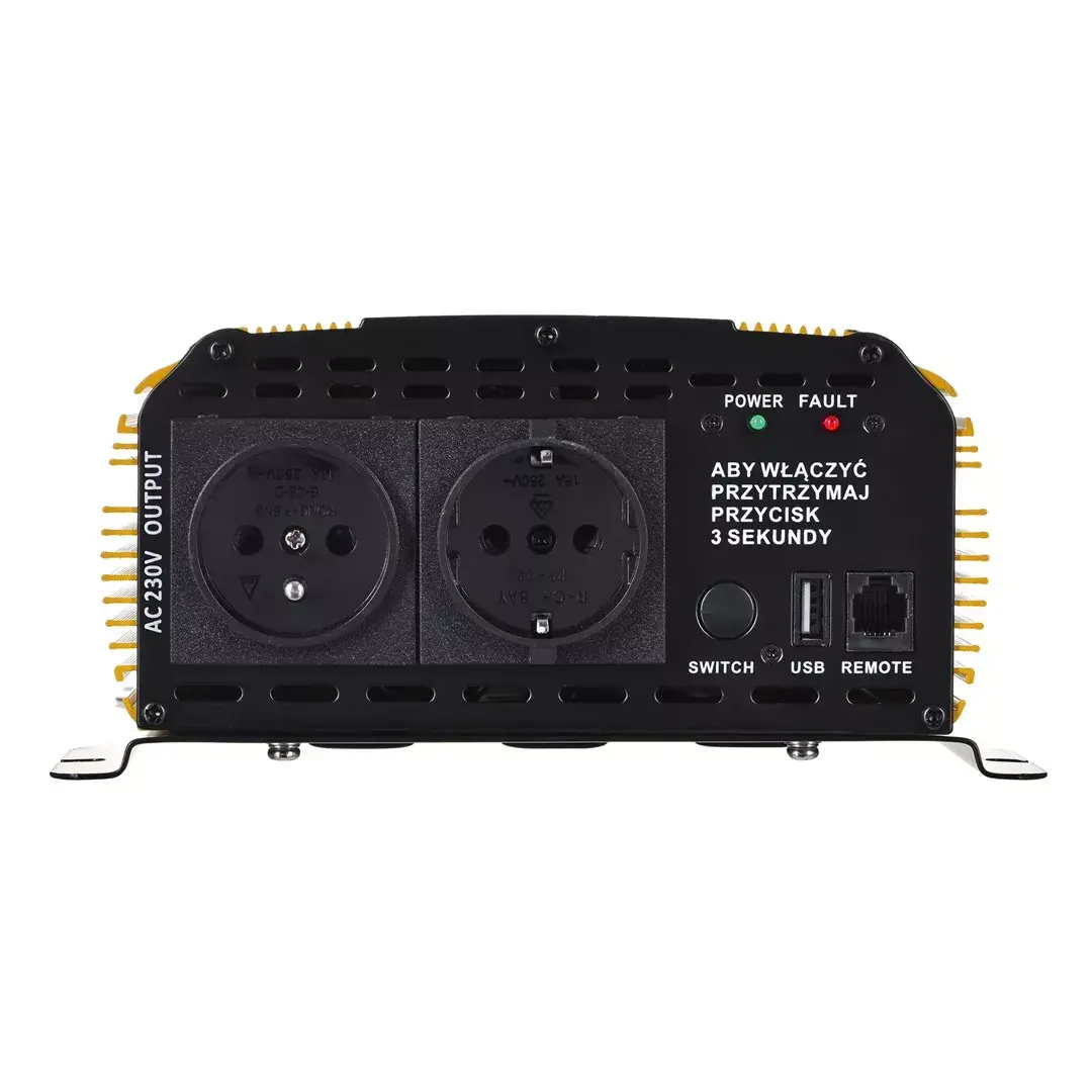 Volt Polska Sinus Plus 3000 12V–230V 1500W inverter Photo 3