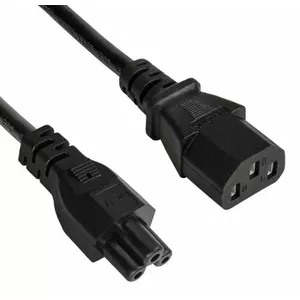 Power cable C13 to C5 1.5 m black — Akyga CFFC13/C5.15BK