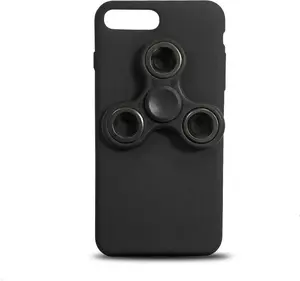Vāciņš Spinner Case priekš Samsung A3 (2017) — melns, izturīgs dizains