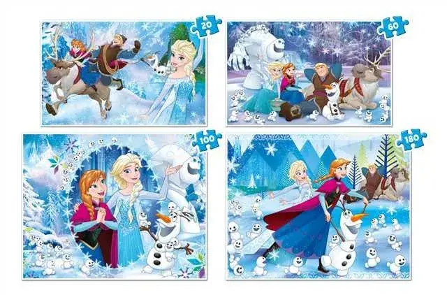 Clementoni Frozen набор пазлов 20+60+100+180 Photo 2