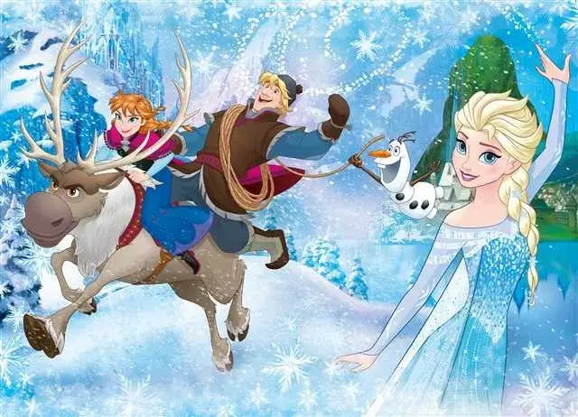 Clementoni Frozen набор пазлов 20+60+100+180 Photo 3