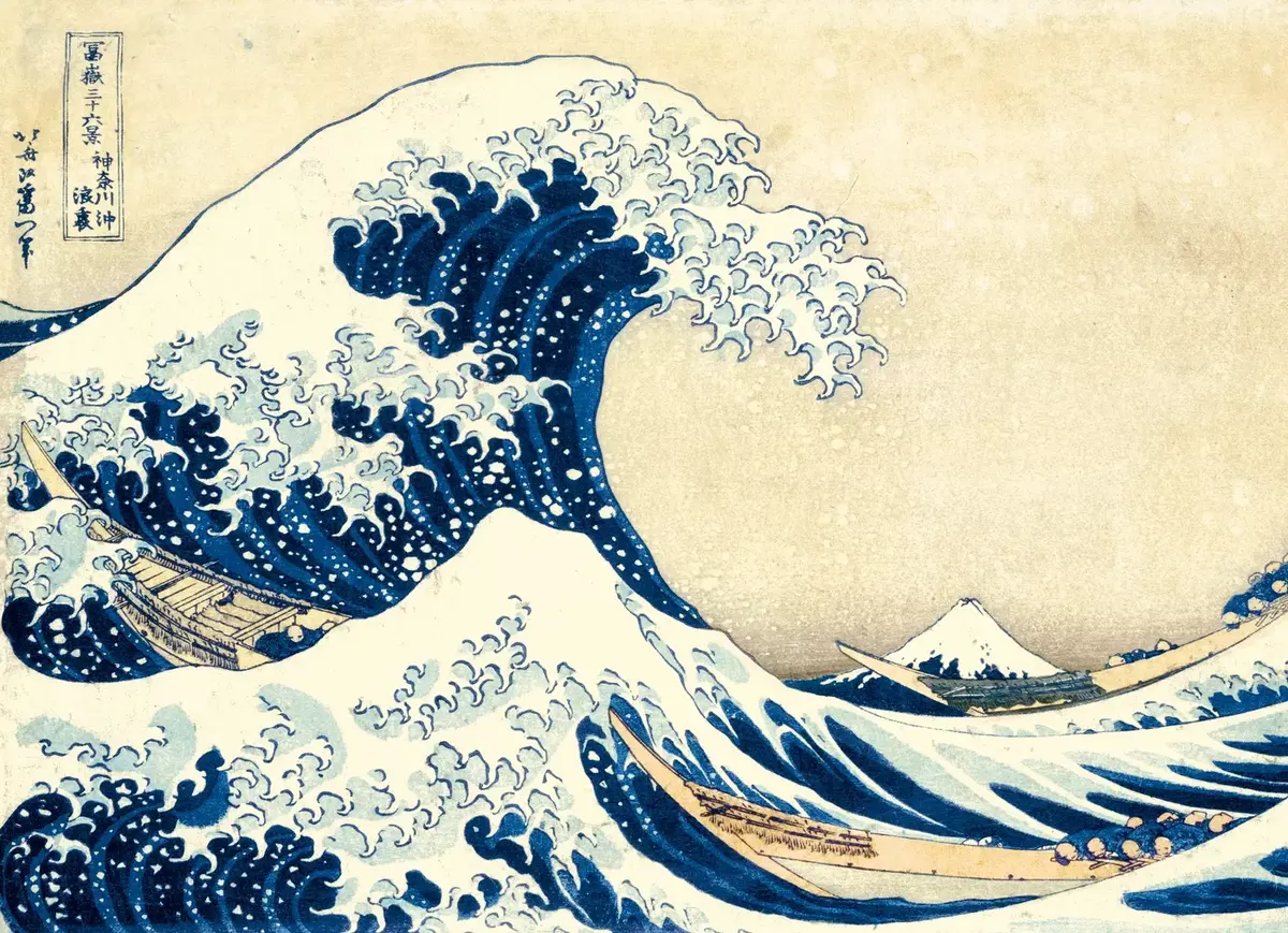 Puzle Clementoni Hokusai Lielā viļņa 1000 gab Photo 2