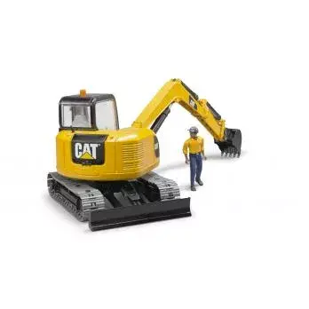 Экскаватор модель BRUDER Cat Mini Excavator Photo 3
