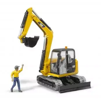 Экскаватор модель BRUDER Cat Mini Excavator Photo 7