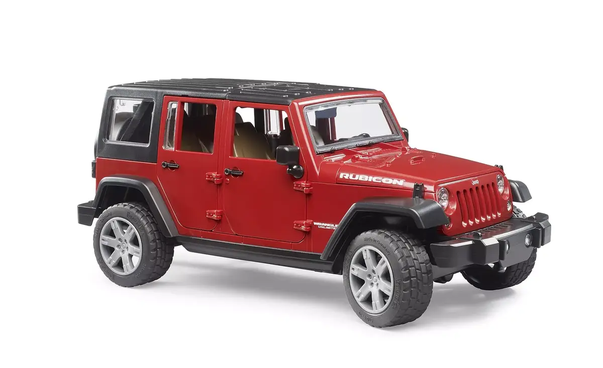 Bezceļu transportlīdzekļa modelis BRUDER JEEP Wrangler Unlimited Rubicon Photo 2