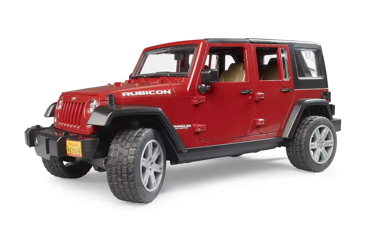 Bezceļu transportlīdzekļa modelis BRUDER JEEP Wrangler Unlimited Rubicon Photo 3