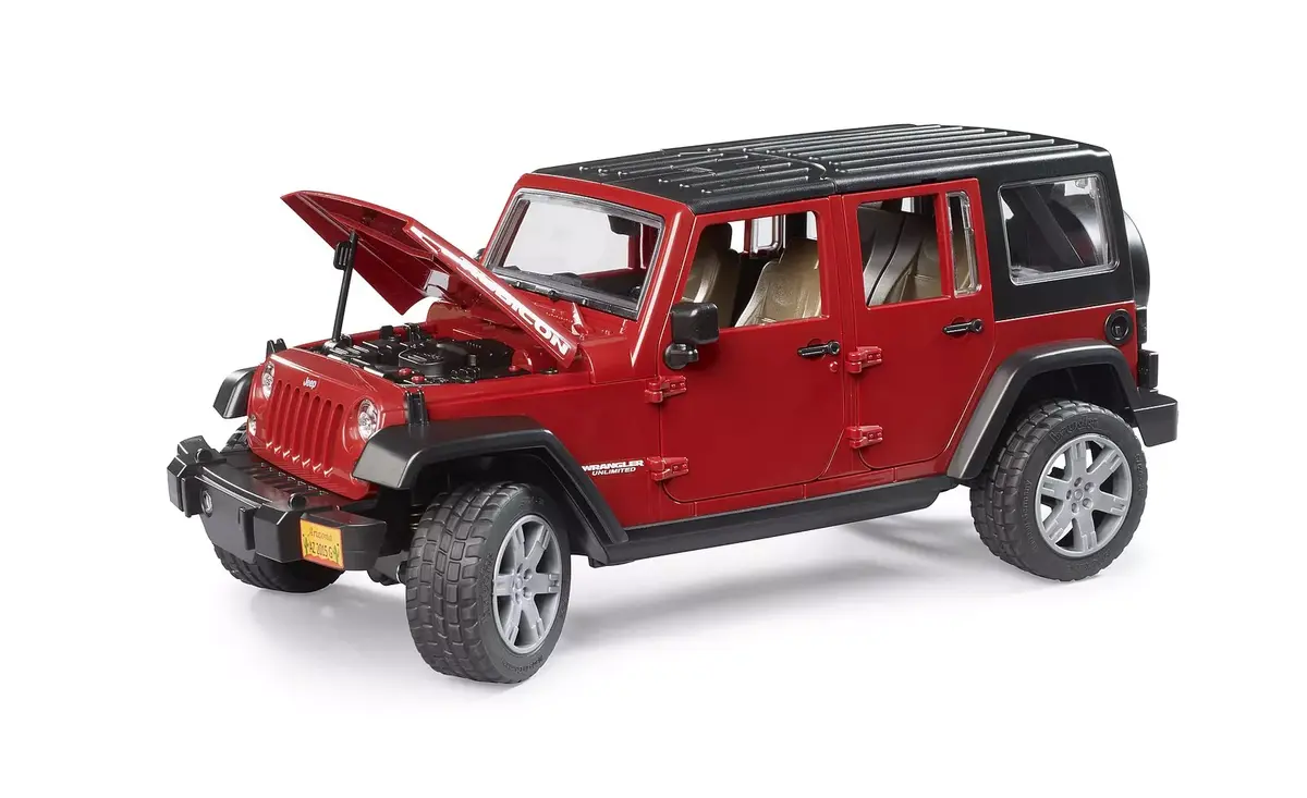 Bezceļu transportlīdzekļa modelis BRUDER JEEP Wrangler Unlimited Rubicon Photo 4