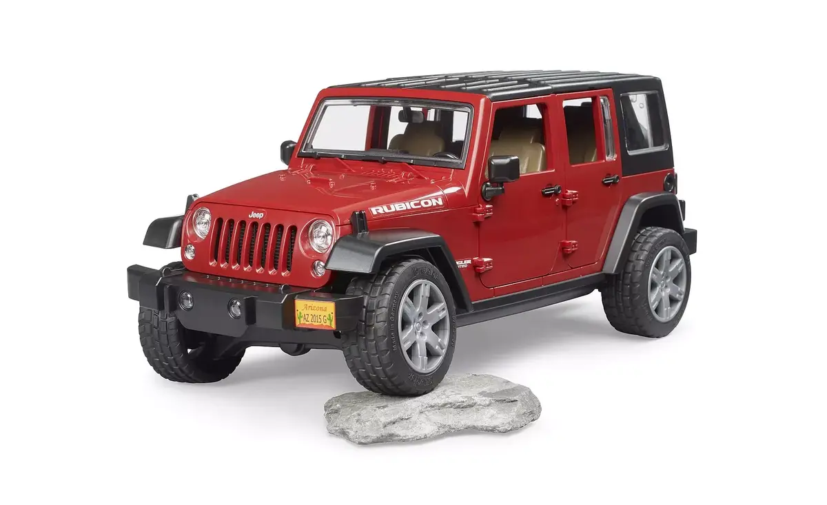 Bezceļu transportlīdzekļa modelis BRUDER JEEP Wrangler Unlimited Rubicon Photo 5