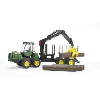 Rotaļlietu transports BRUDER JOHN DEERE 1210E Photo 2