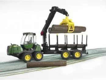 Rotaļlietu transports BRUDER JOHN DEERE 1210E Photo 3