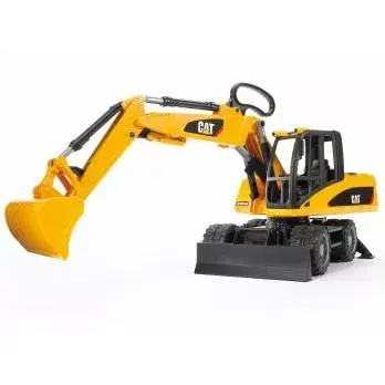 Riteņu ekskavators BRUDER CAT 2445 Photo 2
