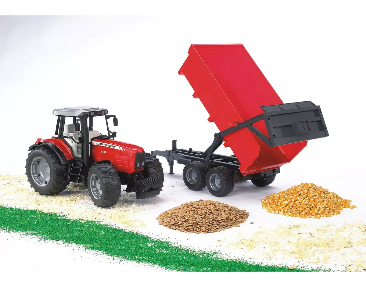 Traktora modelis BRUDER Massey Ferguson 7480 Photo 2