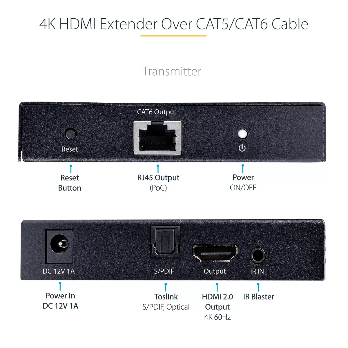 AV pārraidītājs un uztvērējs StarTech.com 4K70IC-EXTEND-HDMI Photo 11