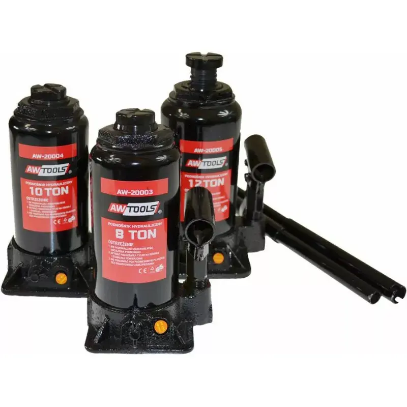 Hydraulic Bottle/Column Jack 12T AWTools AW20005 Photo 1
