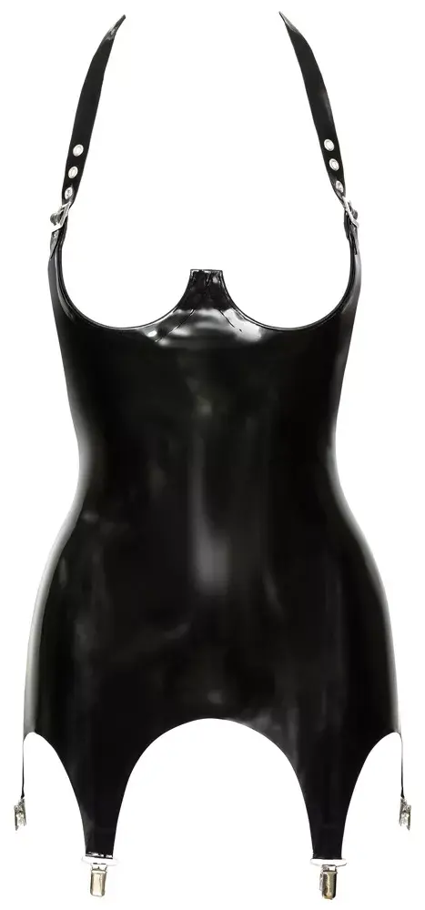 Late X корсет-ками XL — натуральный латекс 0,4 мм Photo 6