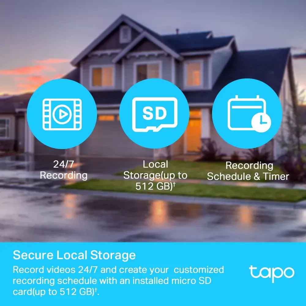 IP kamera TP‑Link Tapo C500 — āra 1080p pan/tilt Photo 8