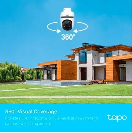 IP kamera TP‑Link Tapo C500 — āra 1080p pan/tilt Photo 15
