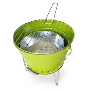 Portable folding grill GoodHome ST2722, lightweight portable design for outdoor cooking
