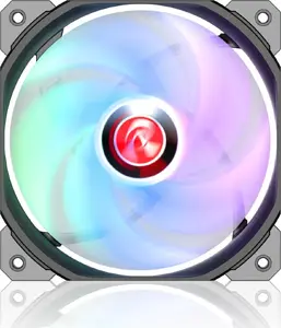 Case fan RAIJINTEK AGERAS 12 ARGB-1, 120mm, ARGB lighting, black frame