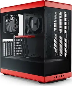PC Case HYTE Y40 Midi Tower Black, Red