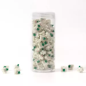 Mechanical keyboard switches Keychron Gateron G Pro Switches Green X 110 G15 — tactile linear, 110 units