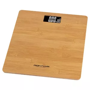 Elektroniskās personīgās svaru svari Profi-Care PC-PW 3103 — kvadrātveida bambuss, 180 kg, 50 g precizitāte