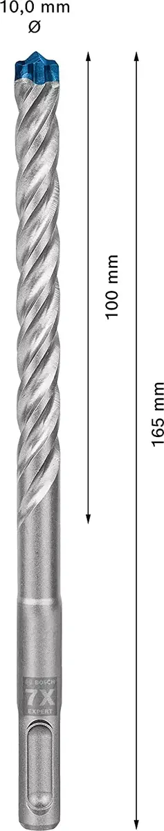 Bosch Expert SDS-plus-7X 5 mm x 165 mm drill bit Photo 3