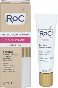 Acīm krēms RoC Retinol Correxion Line Smoothing 15 ml — pretgrumbu kopšana ar retinolu