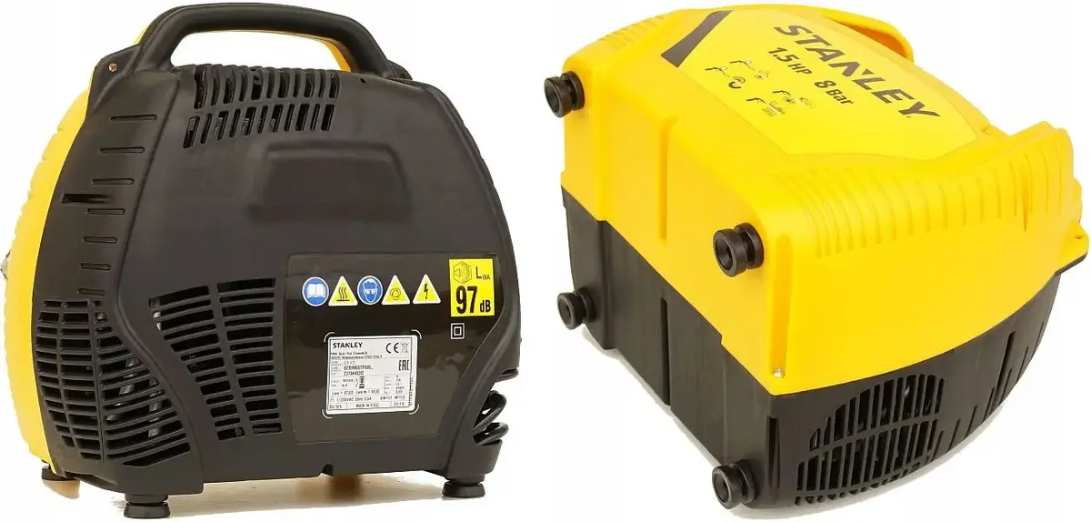 STANLEY AIR KIT OL 195 безмасляный компрессор 1.1 кВт Photo 5