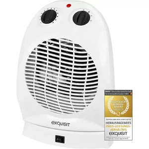 Exquisit HL 32027, fan heater (white)