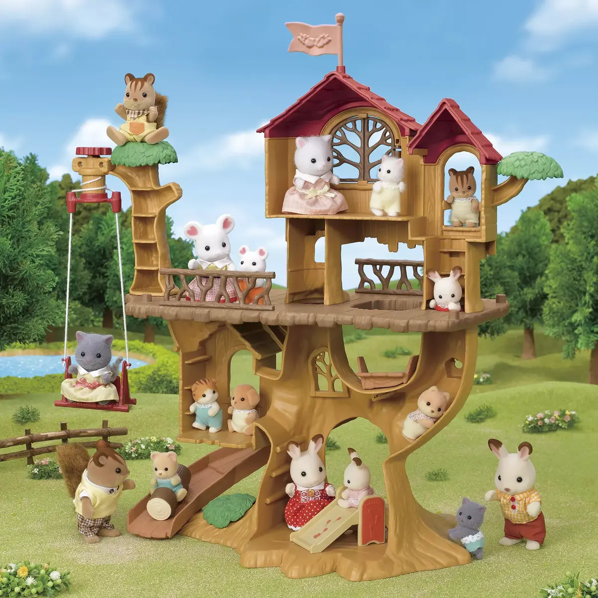 Экшн/Приключения Sylvanian Families Деревянный домик Приключений Photo 8