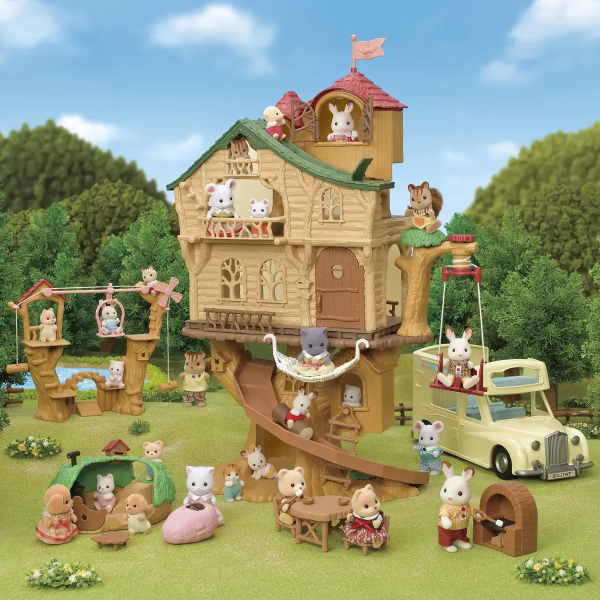 Экшн/Приключения Sylvanian Families Деревянный домик Приключений Photo 9