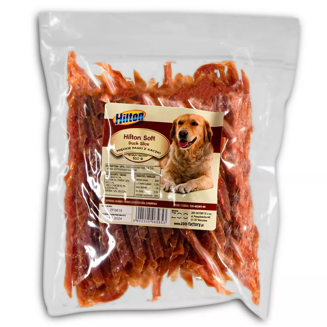 Suņu kārums Hilton Soft Duck Slice