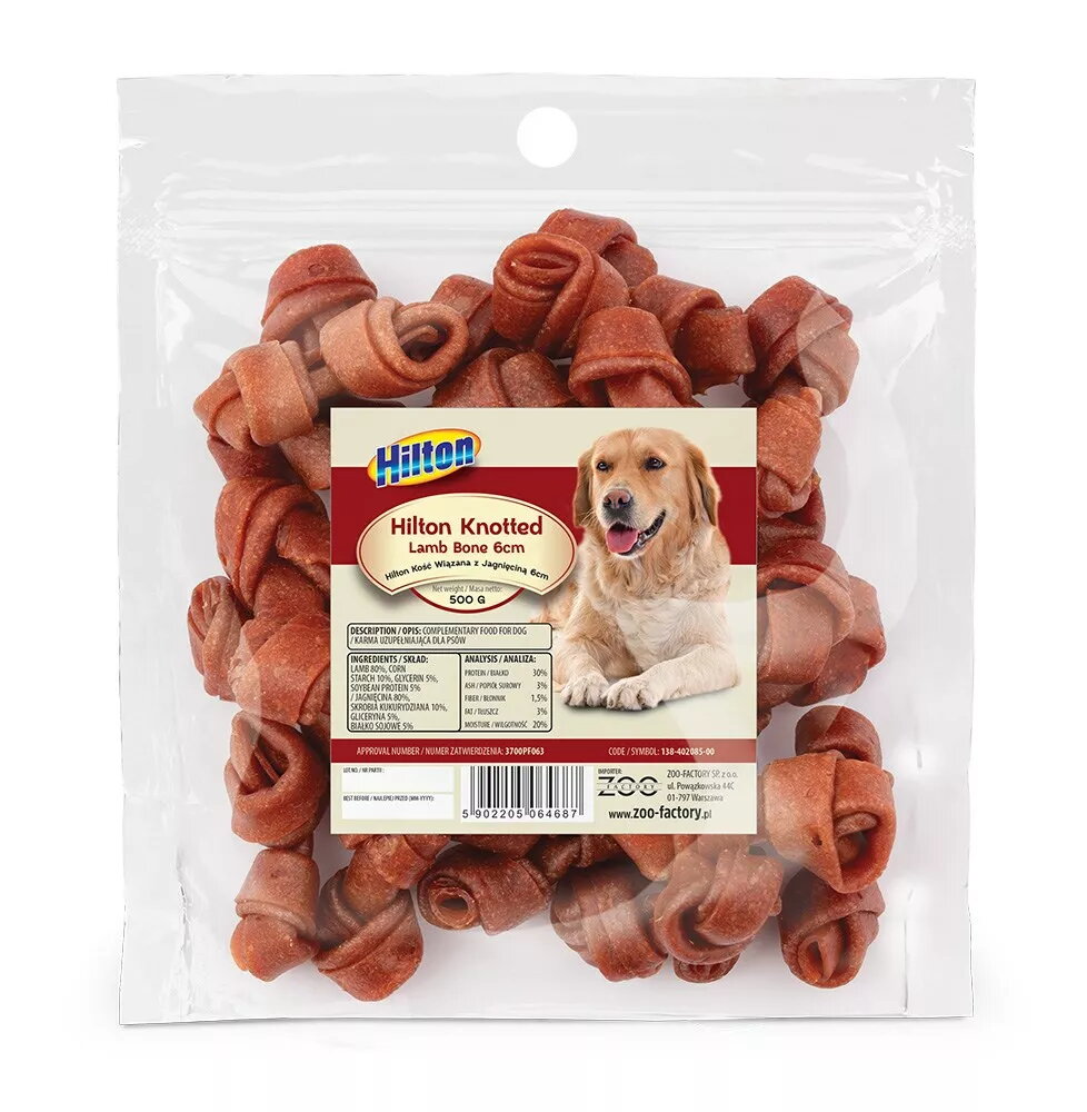 Suņu košļājamā kaula Hilton Knotted Lamb