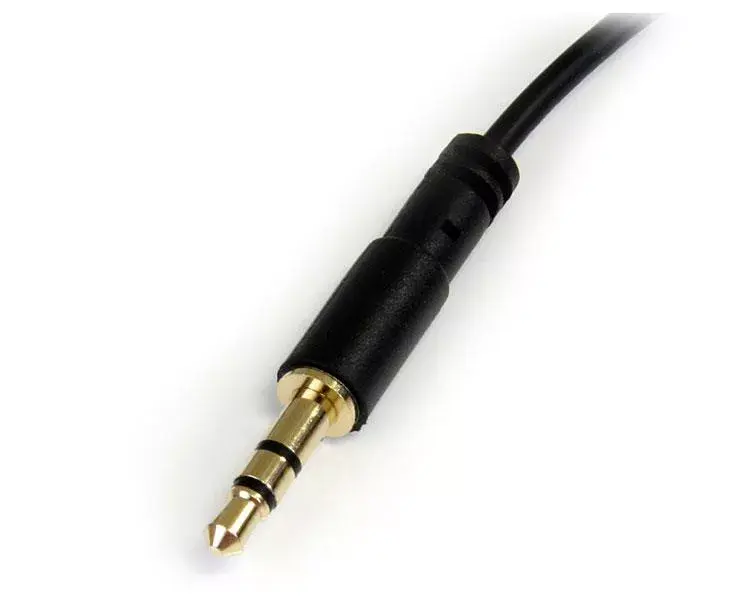 Audio Cable StarTech.com 1 ft Slim 3.5mm to Right Angle Photo 3