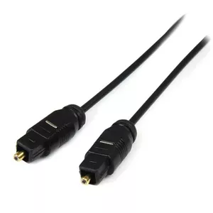 Digital Optical SPDIF Audio Cable StarTech.com THINTOS15
