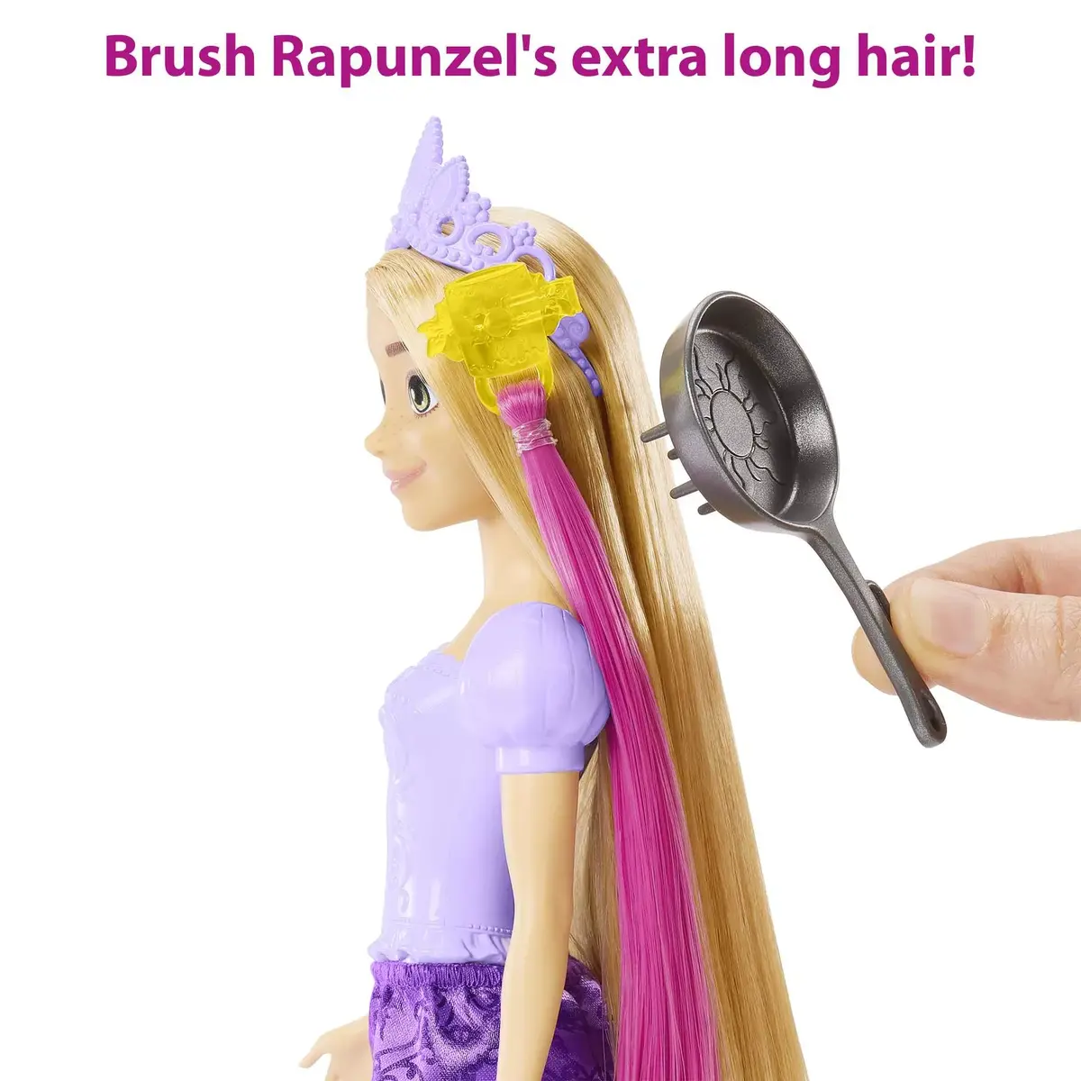 Modes lelle Mattel Disney Princess FAIRY-TALE HAIR Rapunzel Photo 4
