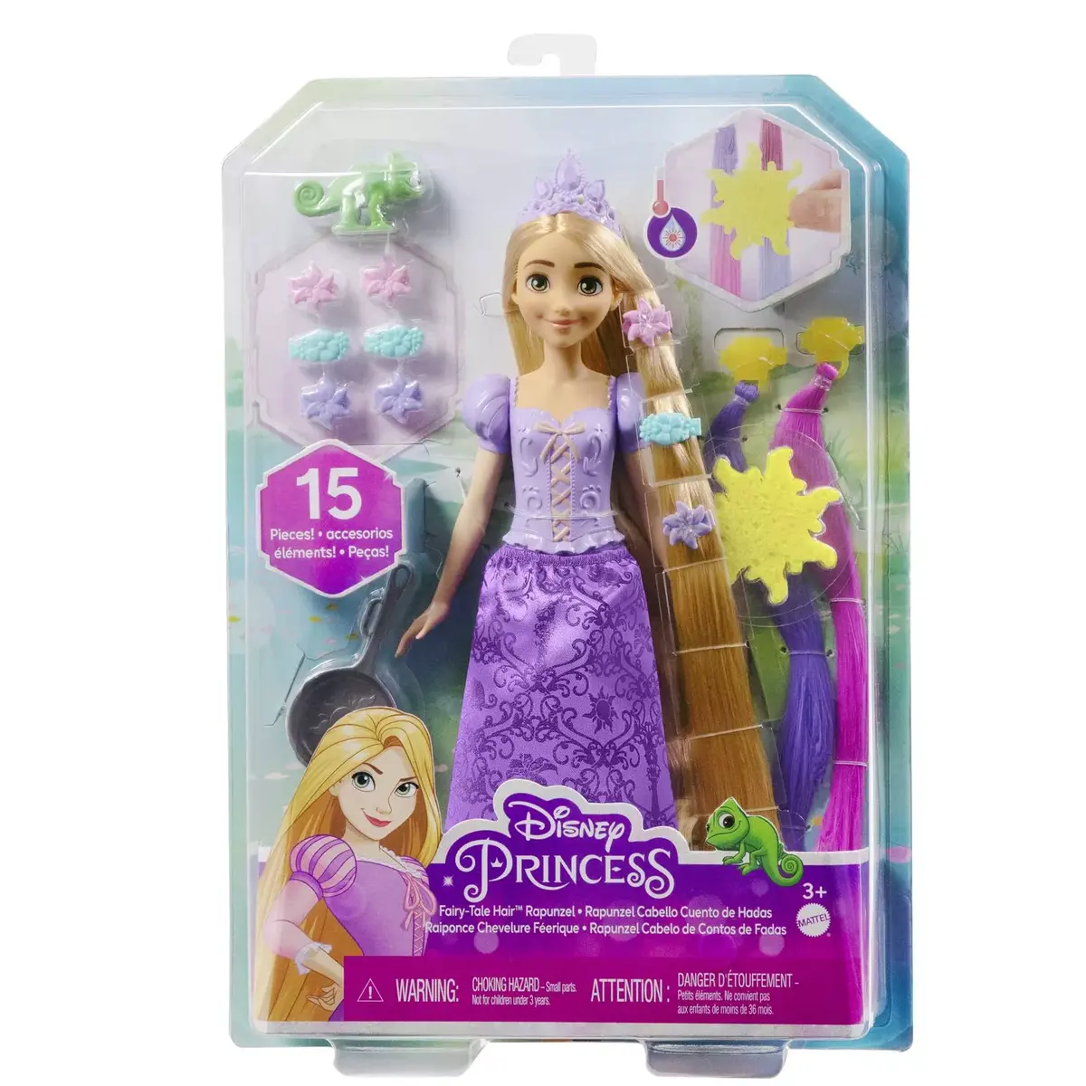 Modes lelle Mattel Disney Princess FAIRY-TALE HAIR Rapunzel Photo 6