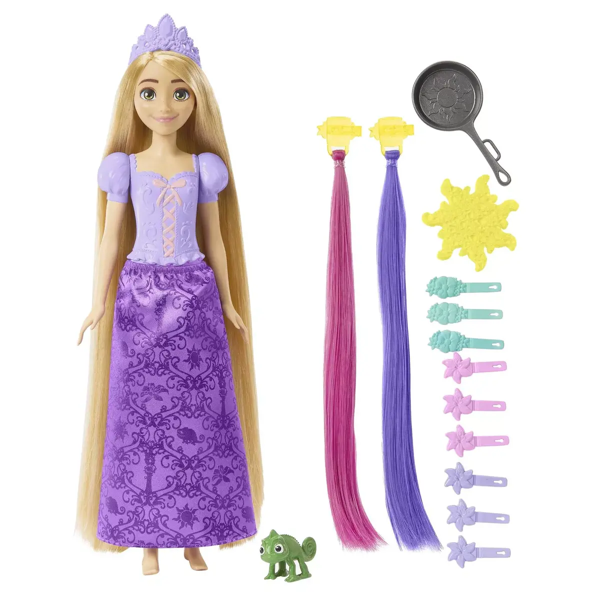 Modes lelle Mattel Disney Princess FAIRY-TALE HAIR Rapunzel Photo 8