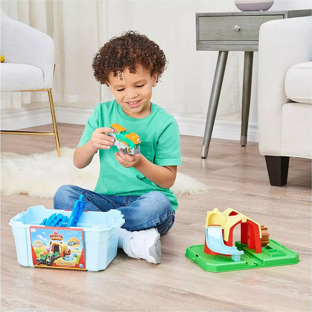 Spin Master Mighty Express Farm Station playset Photo 3
