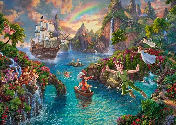 Pužļu mīkla Schmidt Spiele Disney Pīters Pans Photo 2
