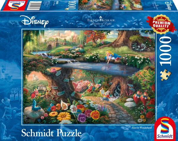 Kontūru puzle 1000 gab Schmidt Spiele