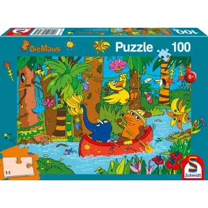 Schmidt Spiele 56313 puzle Klucīšu puzle 100 pcs Dzīvnieki