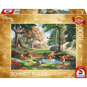 Schmidt Spiele Disney Winnie The Pooh Contour puzzle 1000 pc(s) Cartoons