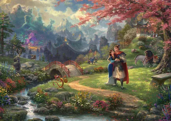 Puzle Schmidt Spiele Mulan Blossoms of Love Photo 2