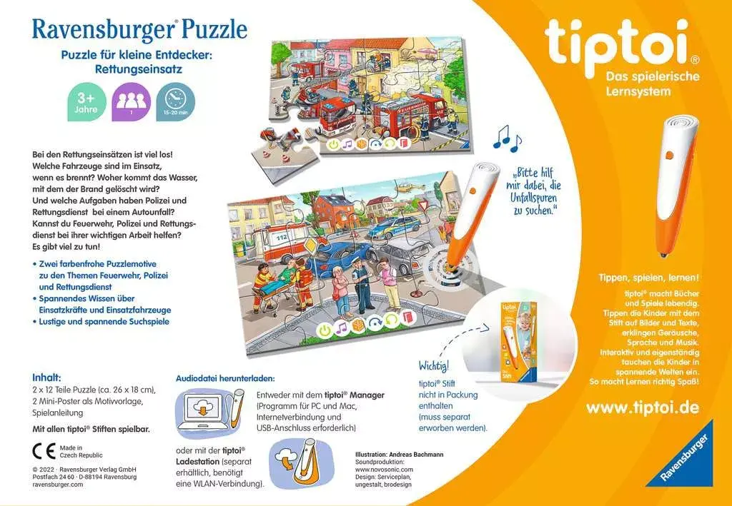 Настольная игра Ravensburger tiptoi 00133 Photo 2
