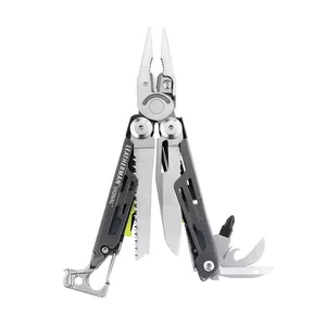 Leatherman Signal knaibļu komplekts Kabatas formāts 19 instrumenti Pelēks