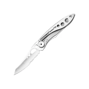 Leatherman SKELETOOL KBX Остриё с обратной дугой сведения обуха Складной нож