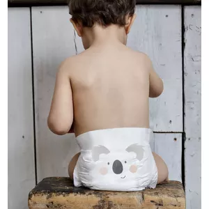 Одноразовые подгузники на липучках Kit and Kin KKS2NAPPIESRL для мальчиков/девочек, размер 2 (от 4 кг), 40 шт.